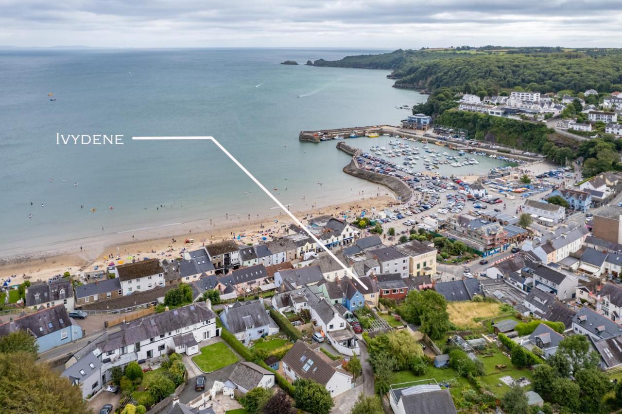 Ivydene - Beautiful Cottage, Stone Throw From Beach, Wonderful Sea Views Saundersfoot Dış mekan fotoğraf